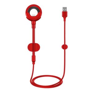 Kabelis Baseus Universal cable O-type (8-pin | 0,8 m) Red