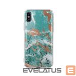 Back panel cover iLike Apple iPhone X / iPhone XS Marmur case Green