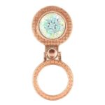 Gredzena turētājs iLike  RING BRILLIANT CRYSTAL Light Pink