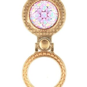 Ring Holder iLike Universal RING BRILLIANT CRYSTAL Rose Gold