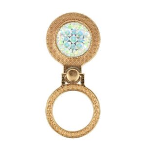 Rõngahoidja iLike Universal RING BRILLIANT CRYSTAL Gold