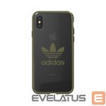 Back panel cover Adidas Apple iPhone X/Xs OR Clear Case Green