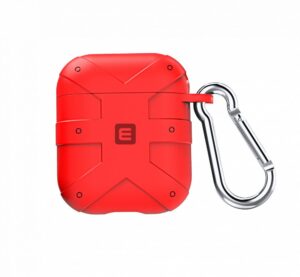 Aizmugurējais vāciņš Evelatus Apple Case for AirPods EAC02 Red