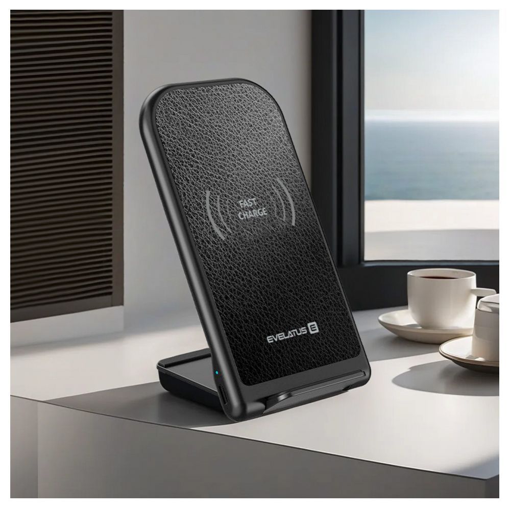 Bezvadu lādētājs Evelatus Universal Wireless Desk charger EWD01 Black