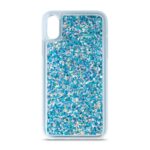 Nugarėlės dėklai iLike Samsung Galaxy A10 Liquid Sparkle TPU case Blue