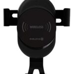 Auto holder Evelatus  Gravity Car Holder with Wireless Charger WCH02 Black