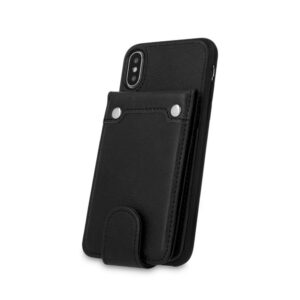 Aizmugurējais vāciņš iLike Apple iPhone X / iPhone XS Pocket case Black