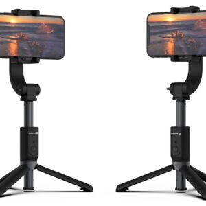 Selfie pulk Evelatus  Tripod Stand with Bluetooth Smart Stabilizer ETS01 Black