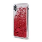 Aizmugurējais vāciņš OEM Apple iPhone X / iPhone XS Liquid Sparkle TPU Back Case Red