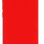 Back panel cover Evelatus Samsung Galaxy A10 Nano Silicone Case Soft Touch TPU Red