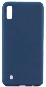 Aizmugurējais vāciņš Evelatus Samsung Galaxy A10 Nano Silicone Case Soft Touch TPU Dark Blue