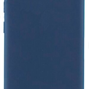 Back panel cover Evelatus Samsung Galaxy A10 Nano Silicone Case Soft Touch TPU Dark Blue