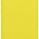 Back panel cover Evelatus Samsung Galaxy A70 Nano Silicone Case Soft Touch TPU Yellow