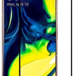 Apsauginiai stiklai Evelatus Samsung Galaxy A80 2.5D Full Cover Japan Glue Glass Anti-Static