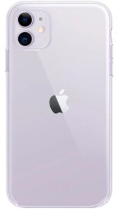 Aizmugurējais vāciņš iLike Apple iPhone 11 Slim Case 1mm Transparent