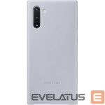 Чехол на заднюю панель Samsung  Galaxy Note 10 Leather Cover Gray