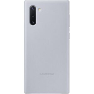 Aizmugurējais vāciņš Samsung  Galaxy Note 10 Leather Cover Gray