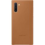 Чехол на заднюю панель Samsung  Galaxy Note 10 Leather Cover Camel