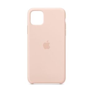 Aizmugurējais vāciņš Apple  iPhone 11 Pro Silicone Case MWYM2ZM/A Pink Sand