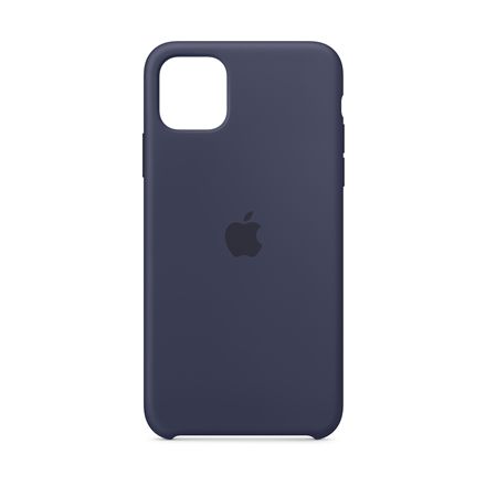 Aizmugurējais vāciņš Apple iPhone 11 Pro Max Silicone Case MWYW2ZM/A Midnight Blue