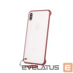 Back panel cover iLike Apple iPhone XR frameless case Red