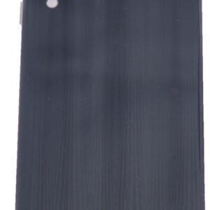 Back panel cover Evelatus Samsung Galaxy A50 Water Ripple Full Color Electroplating Tempered Glass Black