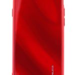 Tagakaaned Evelatus Apple iPhone 7/8 Water Ripple Gradient Color Anti-Explosion Tempered Glass Case Gradient Red-Black