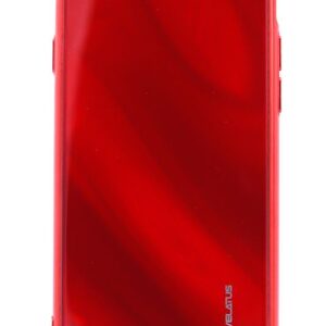 Aizmugurējais vāciņš Evelatus Apple iPhone 7/8 Water Ripple Gradient Color Anti-Explosion Tempered Glass Case Gradient Red-Black