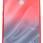 Nugarėlės dėklai Evelatus Xiaomi Redmi 8 Water Ripple Gradient Color Anti-Explosion Tempered Glass Case Gradient Red-Black