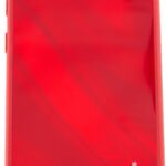 Nugarėlės dėklai Evelatus Samsung Galaxy A10 Water Ripple Full Color Electroplating Tempered Glass Case Red