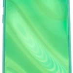 Back panel cover Evelatus Samsung Galaxy A10 Water Ripple Full Color Electroplating Tempered Glass Case Green