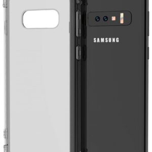 Back panel cover Evelatus Samsung S10e Military Shockproof Silicone Case TPU Black