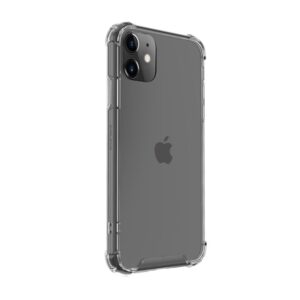 Aizmugurējais vāciņš Evelatus Apple iPhone 11 Military Shockproof Silicone Case TPU Transparent
