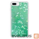 Back panel cover Evelatus Apple iPhone 7/8 Shining Quicksand Case Green