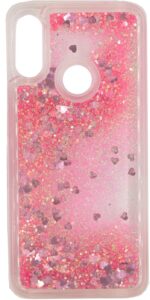 Nugarėlės dėklai Evelatus Xiaomi Redmi 7 Shining Quicksand Case Pink