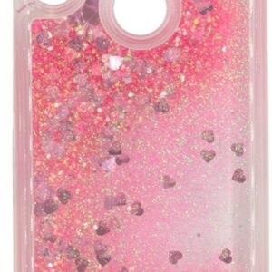 Back panel cover Evelatus Xiaomi Redmi 7 Shining Quicksand Case Pink