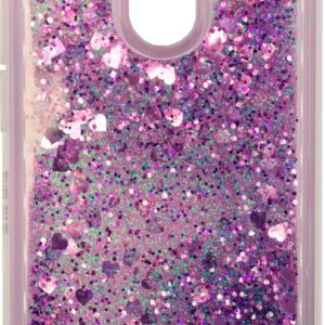 Back panel cover Evelatus Xiaomi Redmi 8 Shining Quicksand Case Purple