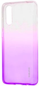 Aizmugurējais vāciņš Evelatus Samsung A70 Gradient TPU Case Purple