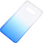 Back panel cover Evelatus Samsung Galaxy S10e Gradient TPU Case Blue