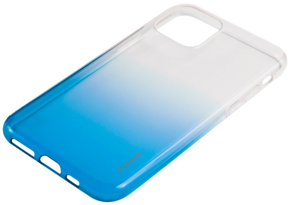 Aizmugurējais vāciņš Evelatus Apple iPhone 11 Gradient TPU Case Blue