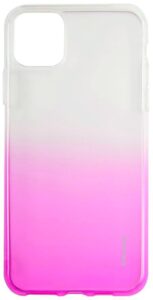 Back panel cover Evelatus Apple iPhone 11 Pro Max Gradient TPU Case Rose Red
