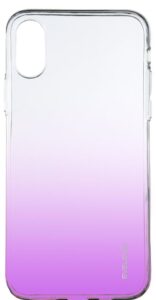 Aizmugurējais vāciņš Evelatus Apple iPhone Xs Max Gradient TPU Case Purple