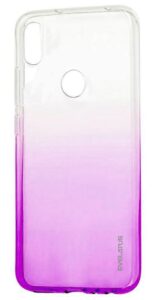Back panel cover Evelatus Xiaomi Redmi 7 Gradient TPU Case Purple