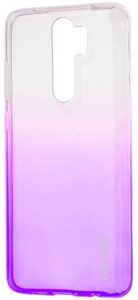 Aizmugurējais vāciņš Evelatus Xiaomi Redmi Note 8 Pro Gradient TPU Case Purple