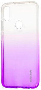Aizmugurējais vāciņš Evelatus Huawei P Smart 2019 Gradient TPU Case Purple