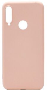 Nugarėlės dėklai Evelatus Huawei P30 Lite Nano Silicone Case Soft Touch TPU Beige