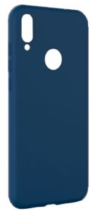 Back panel cover Evelatus Xiaomi Note 7 Nano Silicone Case Soft Touch TPU Dark Blue