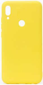 Aizmugurējais vāciņš Evelatus Xiaomi Note 7 Nano Silicone Case Soft Touch TPU Yellow