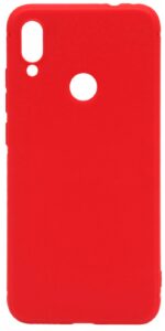 Aizmugurējais vāciņš Evelatus Xiaomi Redmi 7 Nano Silicone Case Soft Touch TPU Red