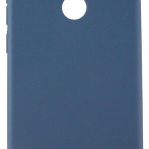 Back panel cover Evelatus Xiaomi Redmi 7 Nano Silicone Case Soft Touch TPU Dark Blue